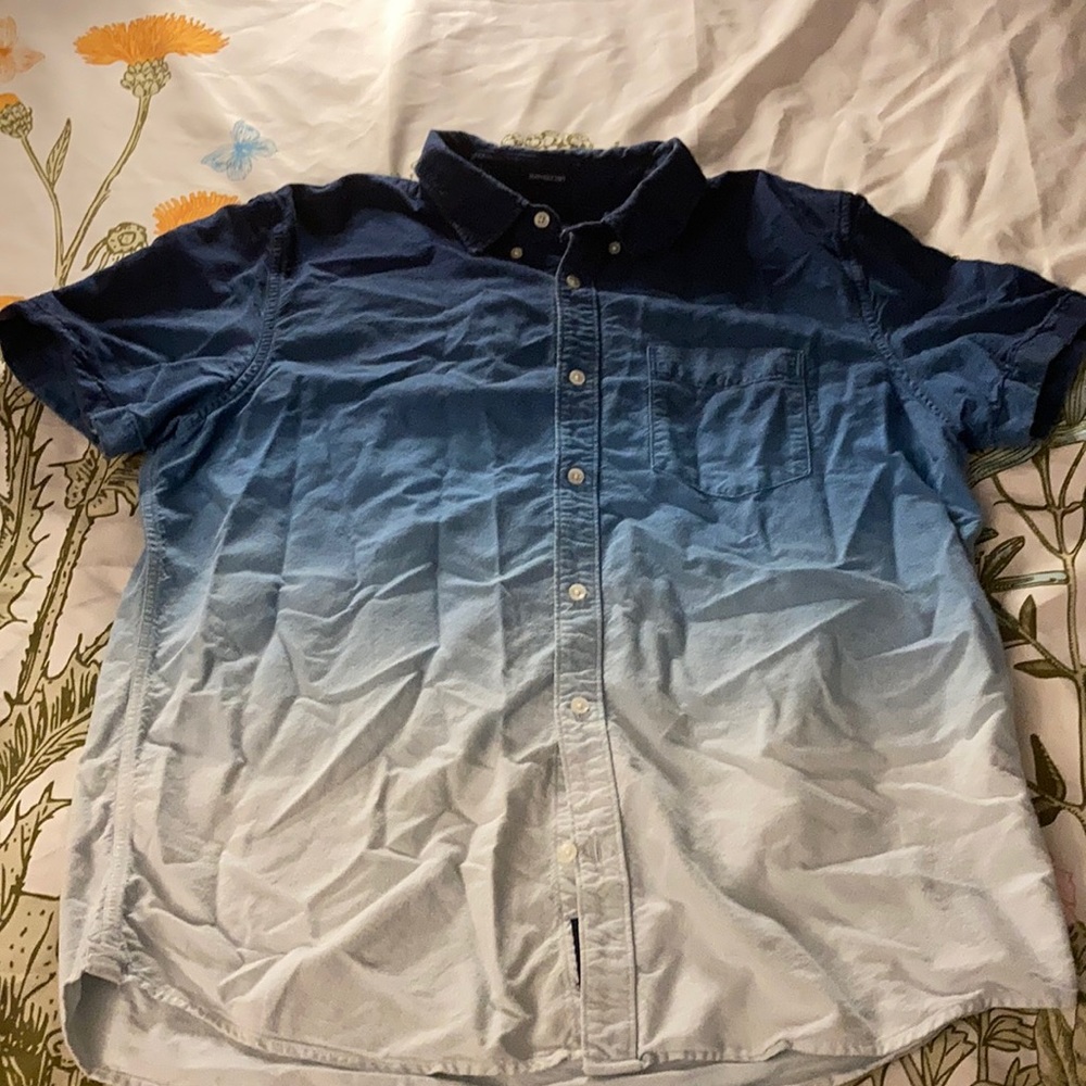 AE Men’s Ombré Denim seriously soft button down